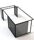 Structura metalica mobilier birou